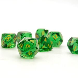Nian New Diamond Diamond-Shaped Gemstone Dice Set