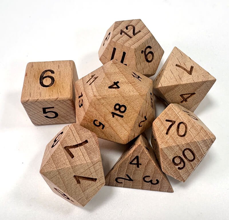 wooden dice set3