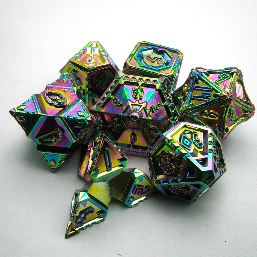 colorful dice